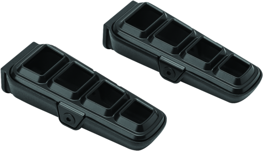 Kuryakyn 6659 Dillinger Pegs Without Adapter Black