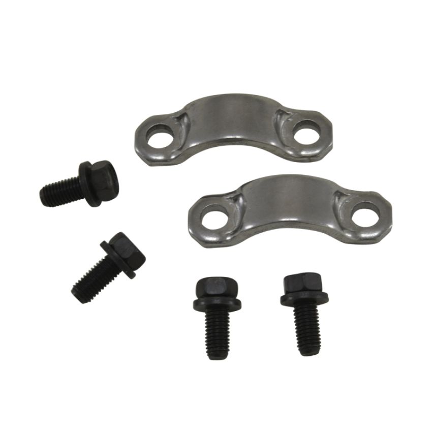 Yukon Gear & Axle YY C7290-STRAP Yukon Gear 7290 U/Joint Strap Kit (4 Bolts and 2 Straps) For Chrysler 7.25in/8.25in/8.75in/9.25in