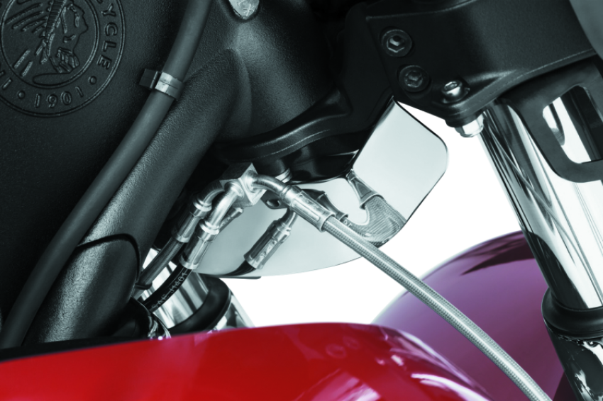 Kuryakyn 1946 Lower Triple Tree Wind Deflector Chrome