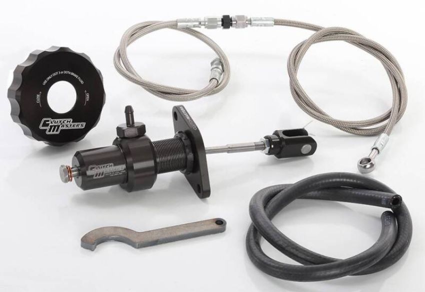 Clutch Masters MC08150-BK 17-21 Honda Civic EX/Si 1.5L Turbo .75in Bore Master Cylinder Upgrade Kit - Black