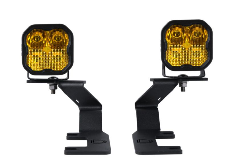 Diode Dynamics DD6649 15-21 Colorado/Canyon SS3 LED Ditch Light Kit - Yellow Pro Combo