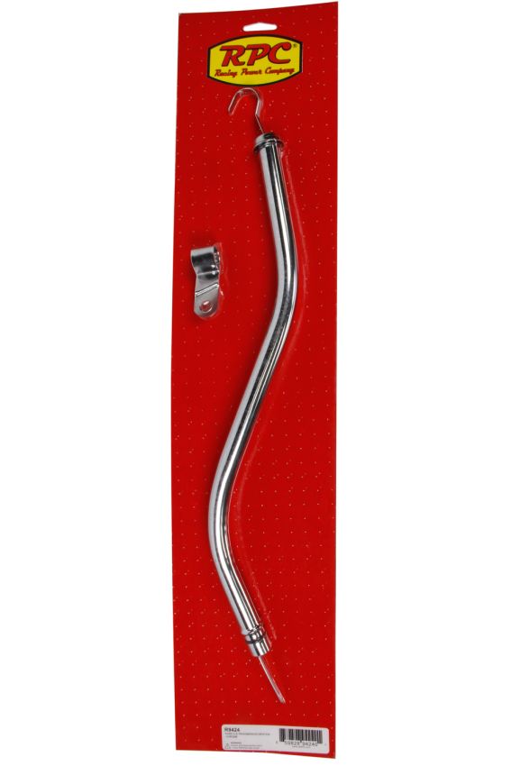 RACING POWER CO-PACKAGED RPCR9424 Ford C-6 Transmission Dipstick -Chrome