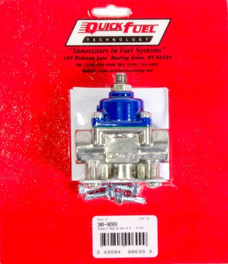 QUICK FUEL TECHNOLOGY QFT30-899 By-Pass Regulator