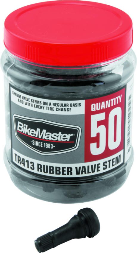 BikeMaster 151410 Valve Stem TR413 Rubber Tub/51