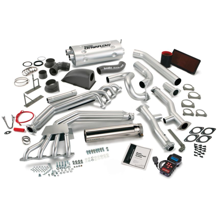 Banks Power 49580 05-08 GM 8.1L Mh-W24 (R-Exit) PowerPack System W/AutoMind