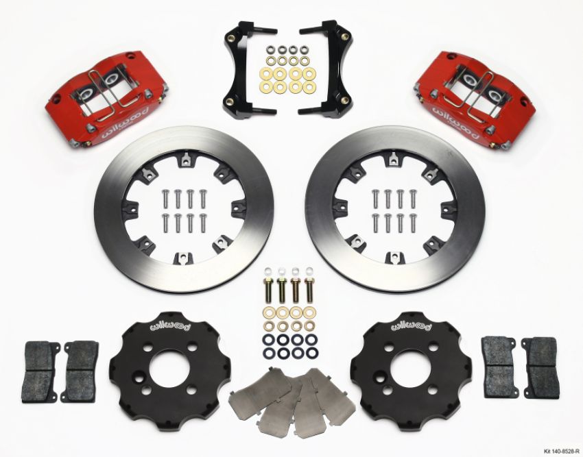 Wilwood 140-8528-R Dynapro Radial Front Kit 12.19in Red Mini Cooper