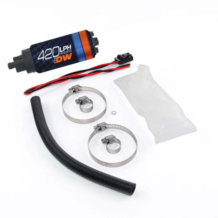 DeatschWerks 9-421-1023 DW420 Series 420lph In-Tank Fuel Pump w/ Install Kit For 90-96 300ZX Z32
