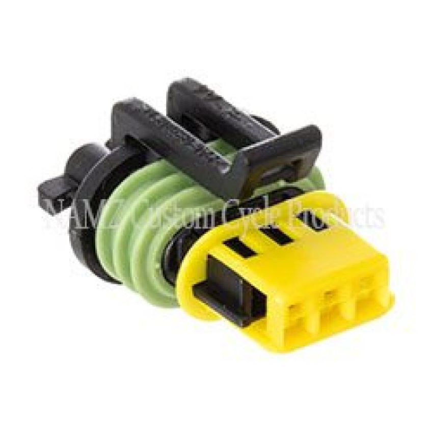 NAMZ ND-15336029-B 06-23 V-Twin Delphi OEM Speedometer Sensor/Siren Connector w/Terminals (HD 72064-06)