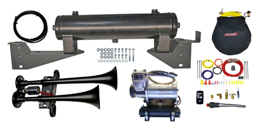 Kleinn Air Horns RZR1000-KIT Kleinn 14-21 Polaris RZR 1000 Onboard Air System w/ Model 102-1 Horns