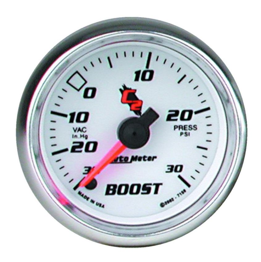 AutoMeter 7159 GAUGE, VAC/BOOST, 2 1/16