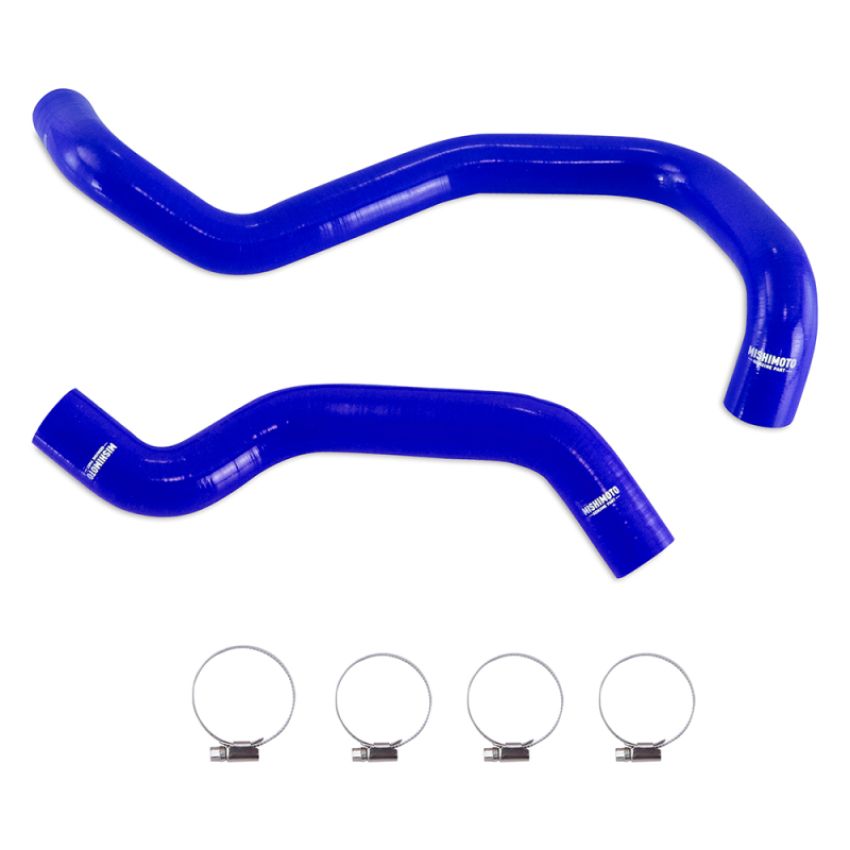 Mishimoto MMHOSE-RGR-19BL 2019+ Ford Ranger 2.3L EcoBoost Silicone Hose Kit - Blue