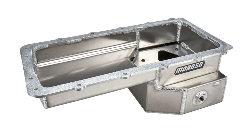 MOROSO MOR20574 Oil Pan Ford 5.0L Coyote Drag Race Fabricated Alm