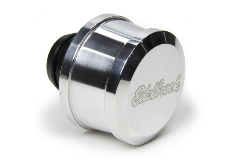 EDELBROCK EDE4213 Billet Aluminum Breather - Polished