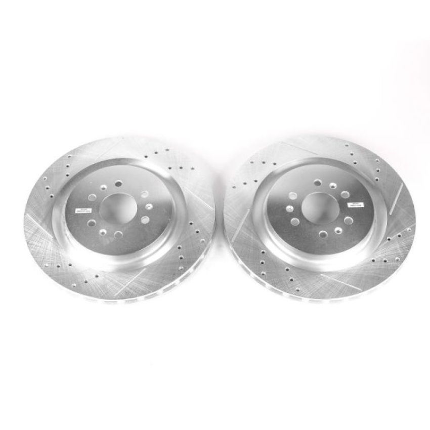 PowerStop AR82106XPR PowerStop Evolution Performance Drilled, Slotted & Plated Brake Rotor Pair