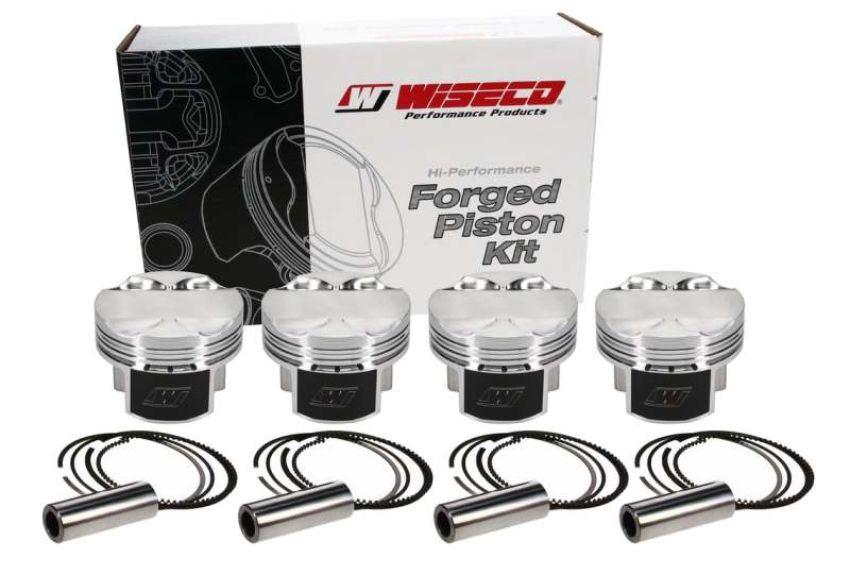 Wiseco K636M86 Piston Set, Mitsubishi, 4B11T, 86.00 mm Bore, Sport Compact, Set of 4