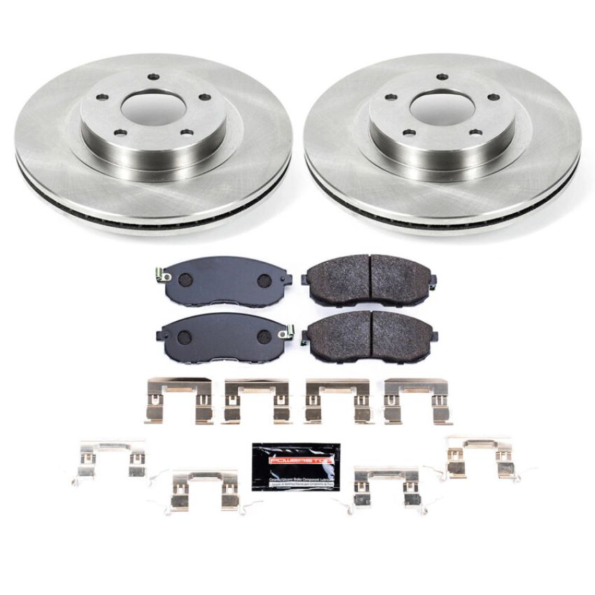 PowerStop TDBK2282 Track Day High-Performance Brake Pad and Rotor Kit