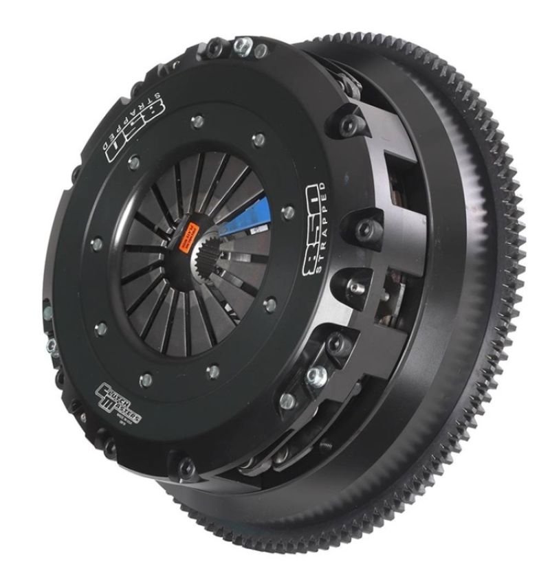 Clutch Masters 02060-TDFR-SHV 10-17 Audi S4 3.0L B8 FX850 Strapped Twin Disc Clutch Kit w/Steel Flywheel