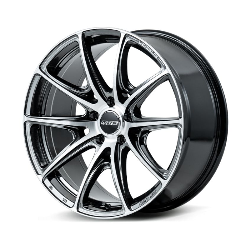 Versus WTKR438MYAJ VV25R 19x9.5 / +38 / 5x112 - Diamond Cut / Side Jet Black