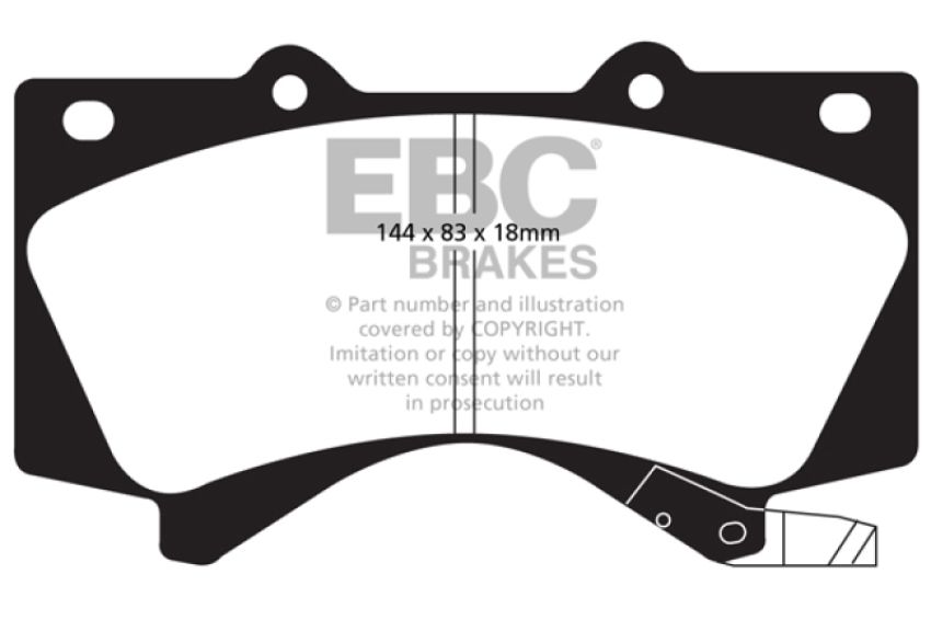 EBC Brakes ED91815 Truck/SUV Extra Duty Brake Pads