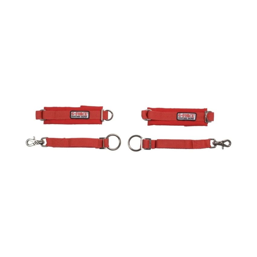 G-FORCE GFR4087ADURD Arm Restraints Red