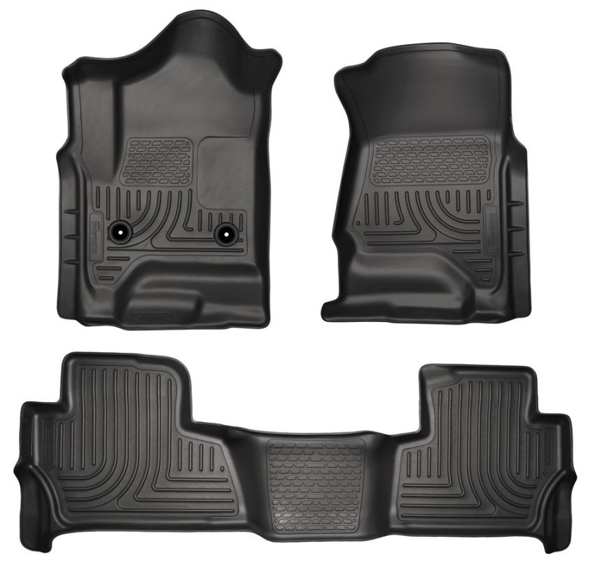 HUSKY LINERS HSK99201 15-   Tahoe Floor Liners Black
