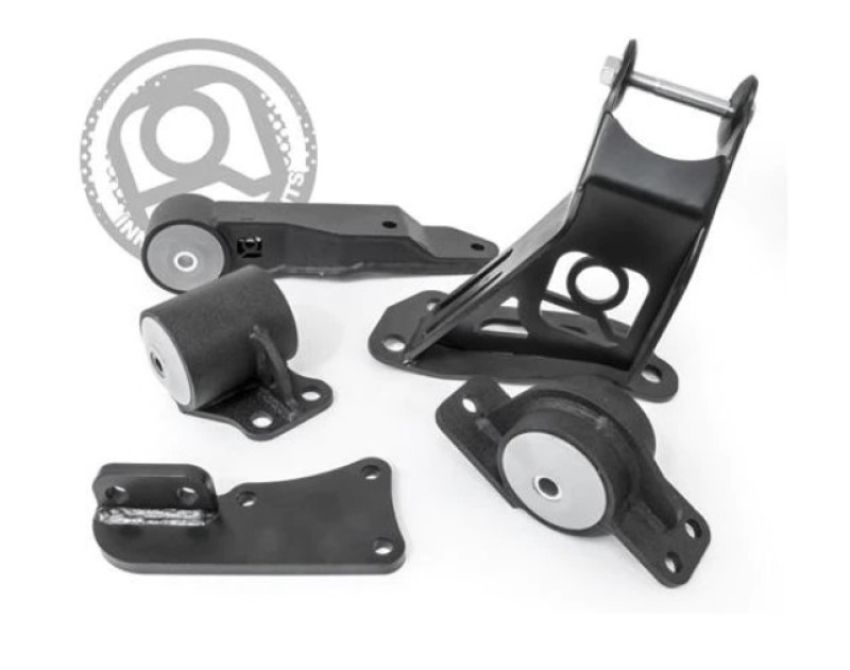 Innovative Mounts 90752-75A Innovative 00-07 Honda Insight K-Series Black Steel Mounts 75A Bushings (Auto to Manual)