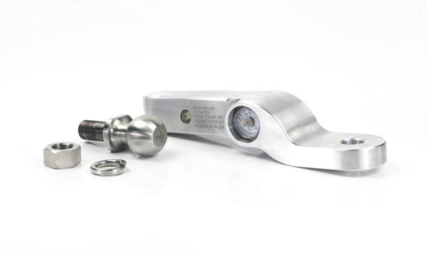 Weigh Safe WSFH2-2-01 Tongue Weighing 2in Drop Fixed Height Ball Mount w/2in Tow Ball (STB01)