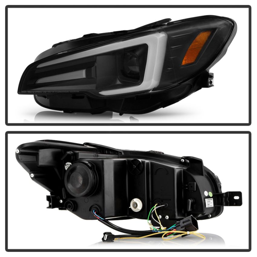 SPYDER 5088109 High-Power LED Module ( Low Beam ) Equipped Headlights - Black
