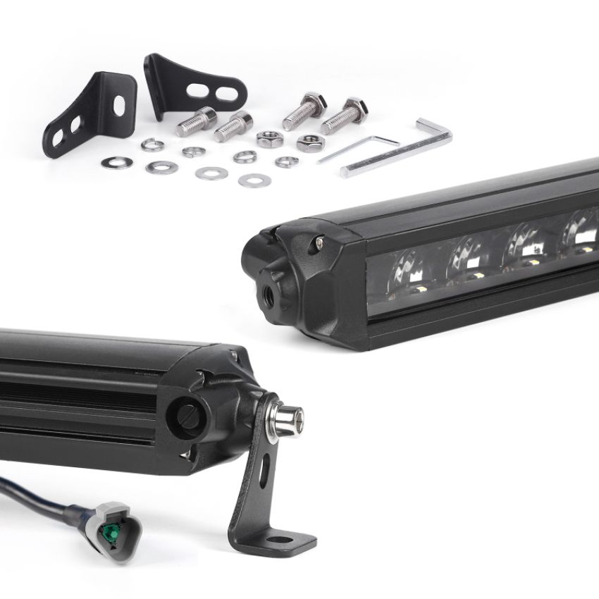 XKGLOW XK064010-FS XK Glow Razor Light Bar Fog + Strobe No Wire & Switch 10in