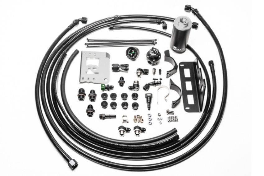 Radium Engineering 20-1325-03 FUEL HANGER PLUMBING KIT, CADILLAC CTS-V, STAINLESS