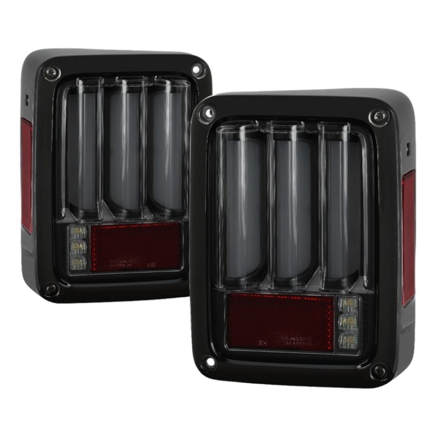 SPYDER 5084781 LED Tail Lights - Version 2 - Black Smoke