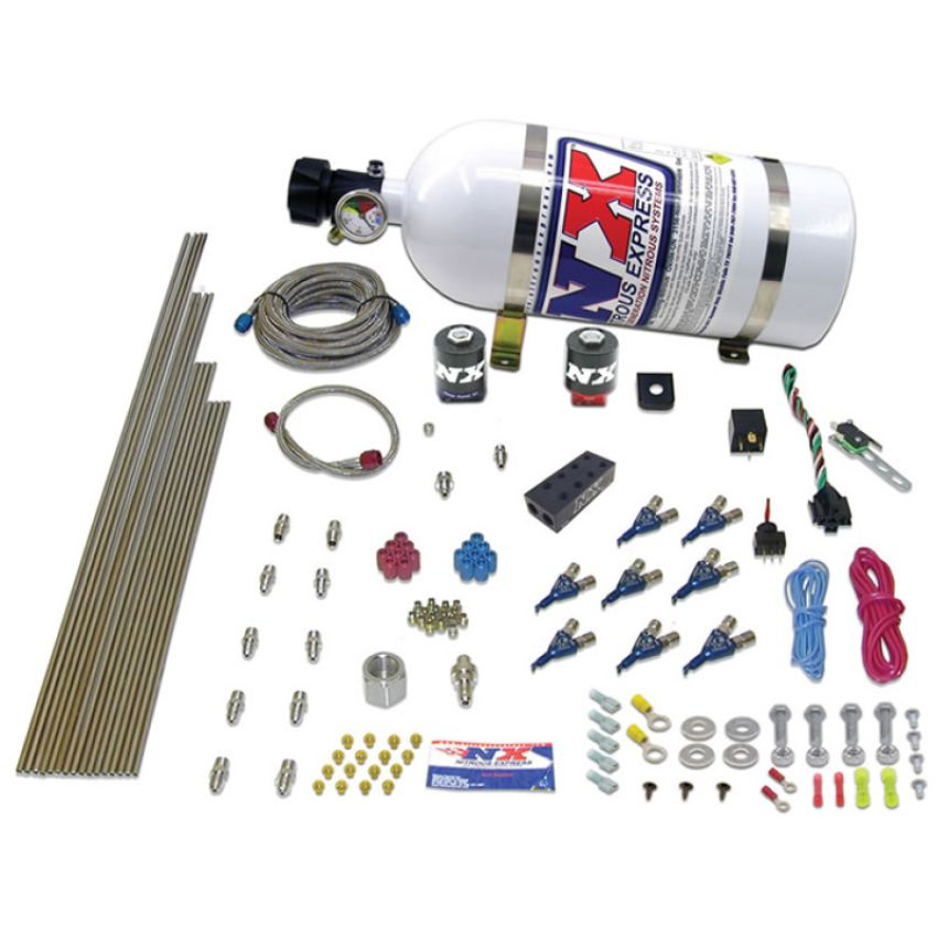 Nitrous Express 80000EFI-12 V8AN GASOLINE EFI (100-150-200-300-400-500HP) WITH COMPOSITE BOTTLE