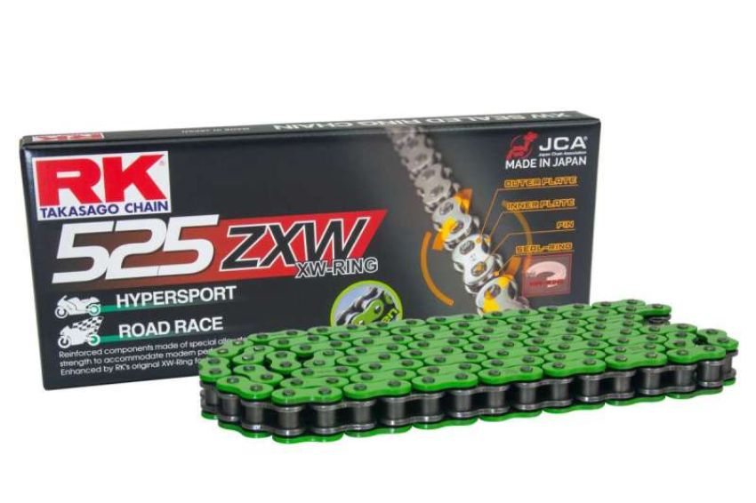 RK Chain MM525ZXW-100FT MM525ZXW-100FT XW-Ring - Green
