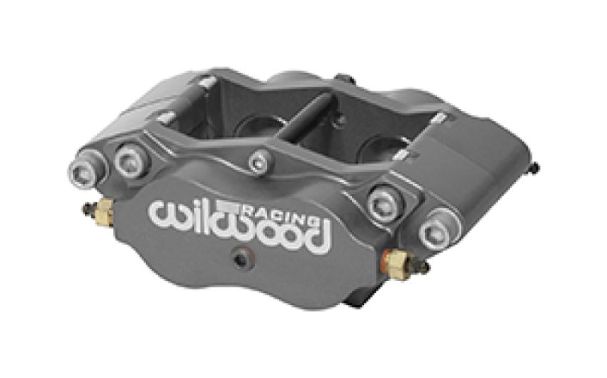 Wilwood 120-15563-SI Billet Narrow Dynalite Radial Mount Caliper - 1.38in Piston / .81in Disc / Type III Silver