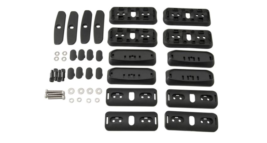 Rhino-Rack RCP48-BK Generic RCP Base Kit w/M838 (M6 Stud) - 4 pcs