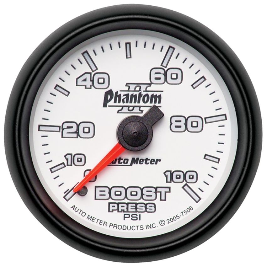 AutoMeter 7506 GAUGE, BOOST, 2 1/16