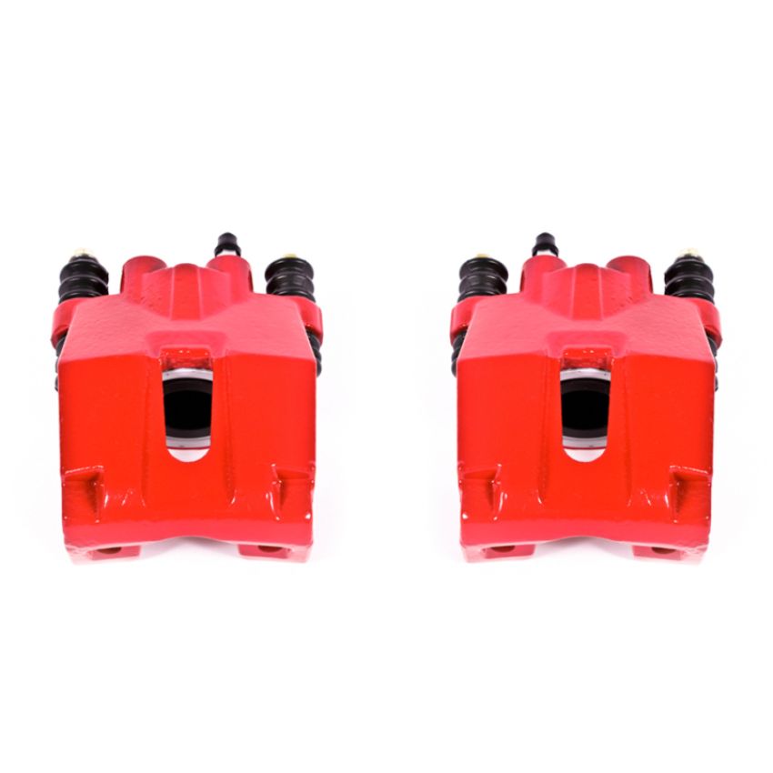 PowerStop S4858 Red Powder Coated Calipers