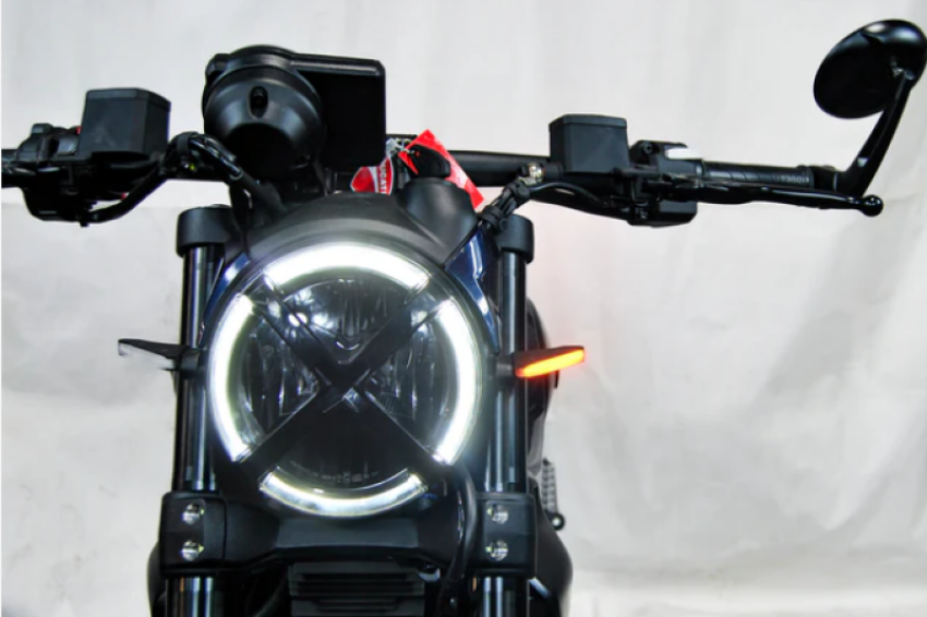 New Rage Cycles NEWNEXTGEN23-FB 23+ Ducati Scrambler Next Gen 800 Front Turn Signals
