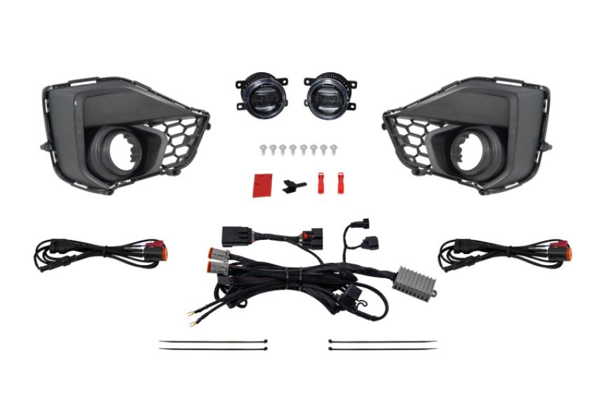 Diode Dynamics DD7968 2024 Ford Mustang GT Elite Series Add-On Fog Lamp Kit White