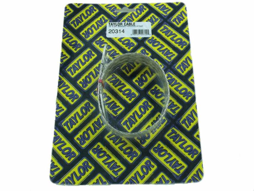 Taylor Cable 20314 Ground Strap 14ga 14in Long