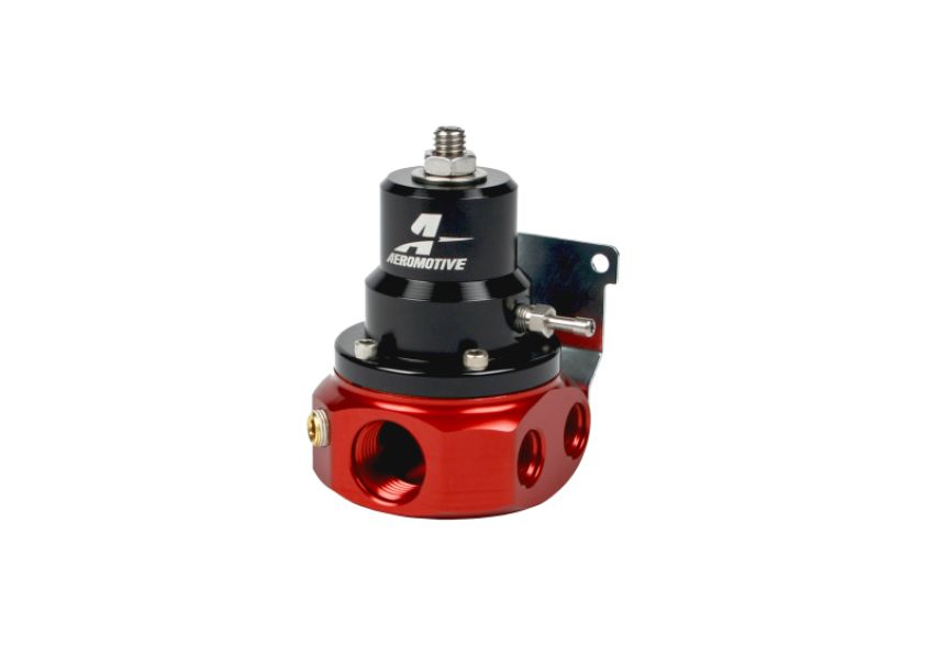 AEROMOTIVE AFS13224 4-Port Bypass Adjustable Regulator - 3-15psi
