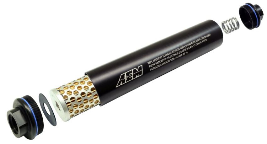AEM 25-202 Universal High Volume Fuel Filter Element