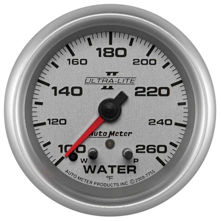 AutoMeter 7755 GAUGE, WATER TEMP, 2 5/8
