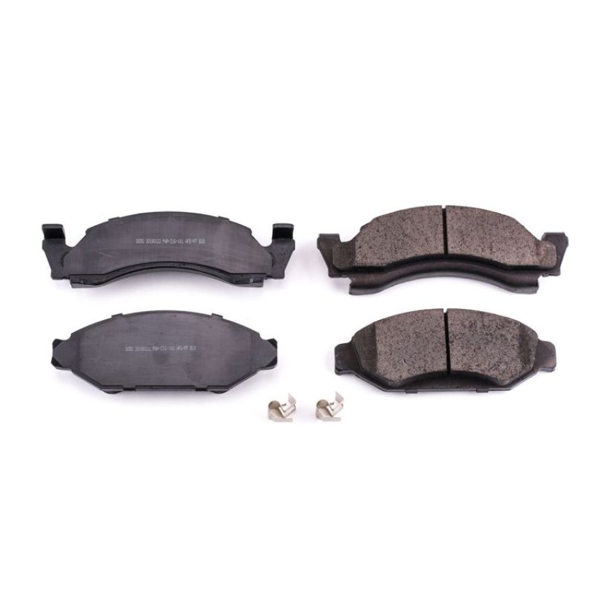 PowerStop 17-050 PowerStop - Z17 Low-Dust Ceramic Brake Pads with Hardware