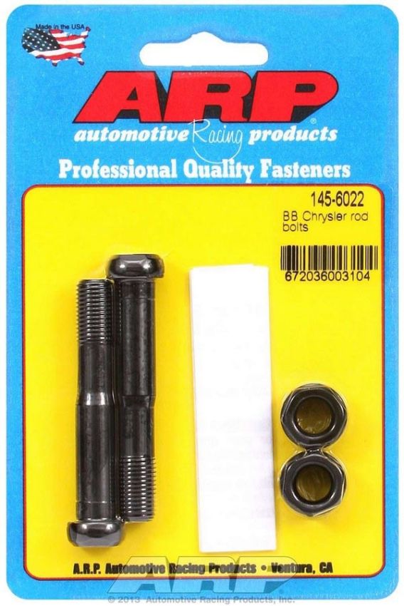 ARP ARP145-6022 BBM Rod Bolt Kit - Fits 383-440 Wedge (2)
