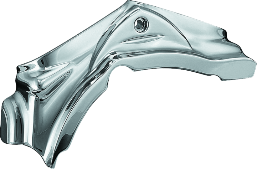 Kuryakyn 8393 Cylinder Base Cover 07-17 Softails Chrome
