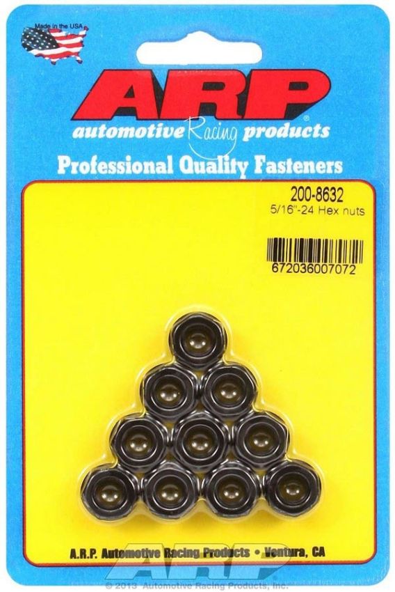 ARP ARP200-8632 5/16-24 Hex Nut Kit 10pk