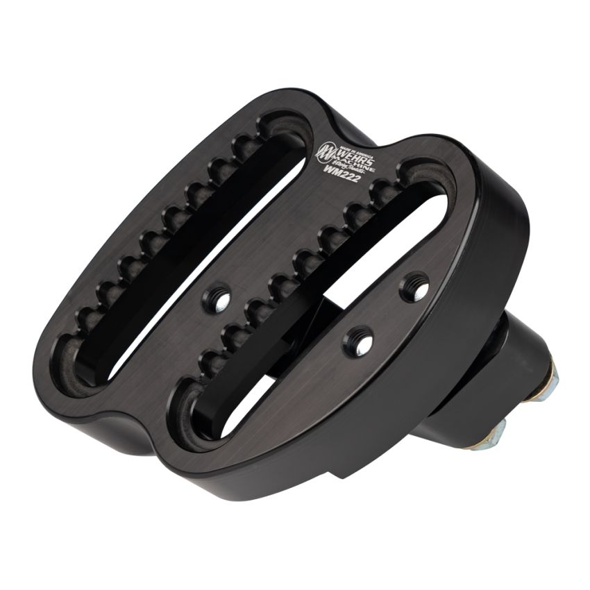 WEHRS MACHINE WEHWM222 Panhard Mount Alum 2x2 Double Radius Climber