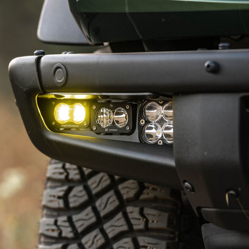 Baja Designs 448175UP Ford Bronco S2 SAE “Pro” Fog Pocket Light Kit