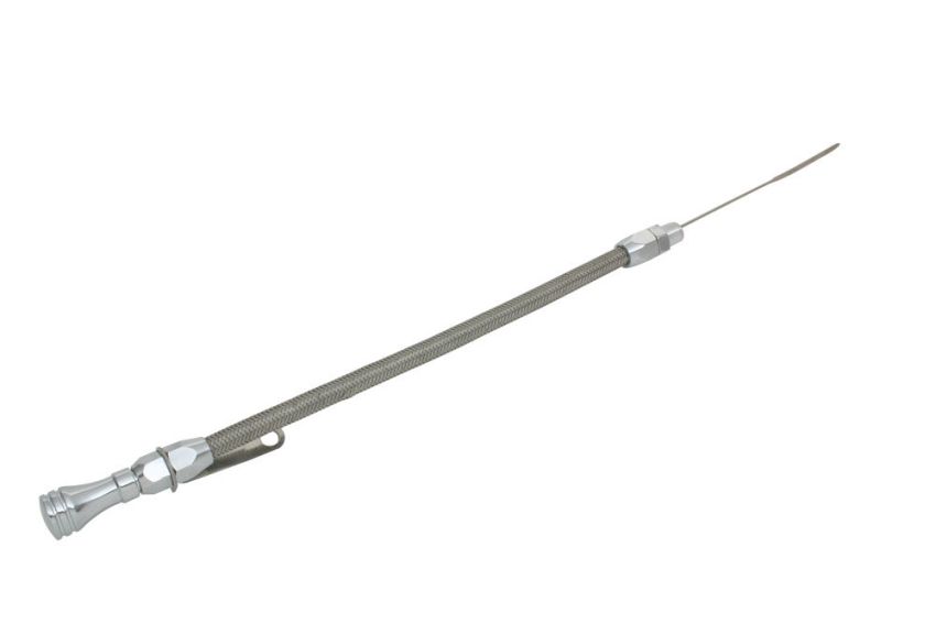 MOROSO MOR25971 Oil Pan Dipstick Kit - Braided S/S Tube